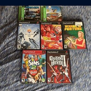 Ps2 game lot